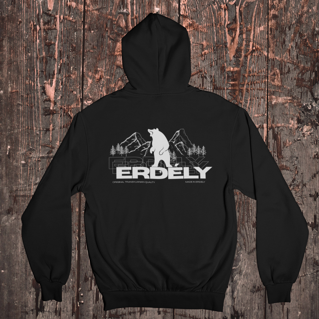 Erdély Dizájn Hoodie - Hátsó Nyomat
