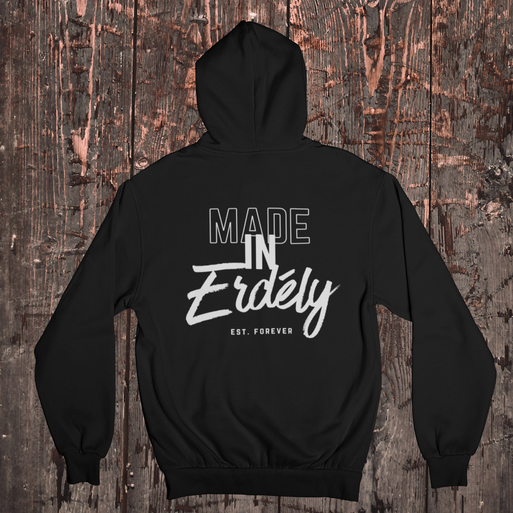 Made in Erdély Hoodie - Hátsó Nyomat