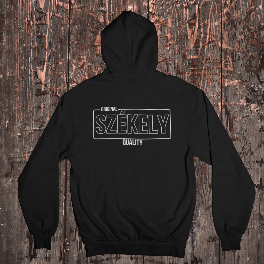 Székely Quality Hoodie - Hátsó Nyomat