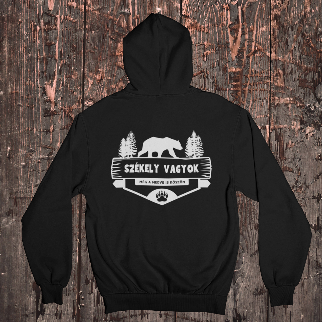 Székely Vagyok Hoodie - Hátsó Nyomat